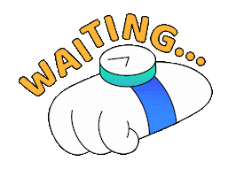 Fun Waiting Sticker by TheLittleLabs
