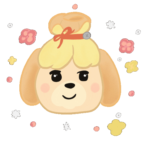 Animal Crossing Isabelle Sticker by Design Jord