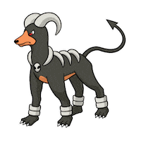Gen 2 Dark Sticker by Pokémon
