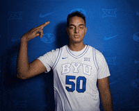 College Basketball Sport GIF by BYU Cougars