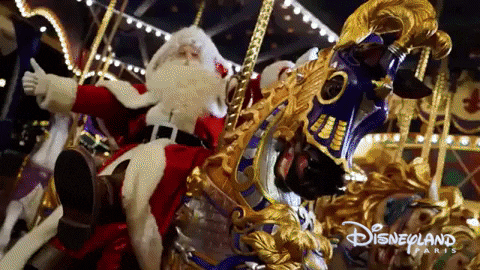 santa claus dancing GIF by Disneyland Paris