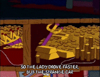 Season 3 Money GIF by The Simpsons