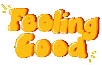 Peanutprintz mood vibes yellow good vibes Sticker