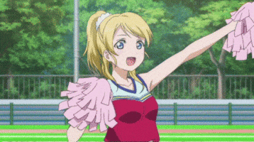 Love Live Cheerleader GIF