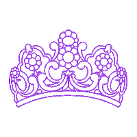 eugeniagaravani crown royal royalty eugenia garavani Sticker