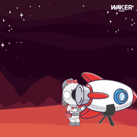Space X Fun GIF by Astroon