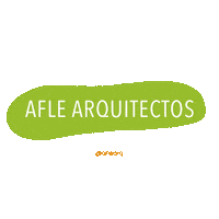 Aflearq aflearq aflearquitectos afle afle arquitectos Sticker