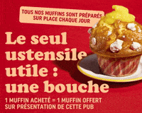 Muffin Bouche GIF by Columbus Café & Co