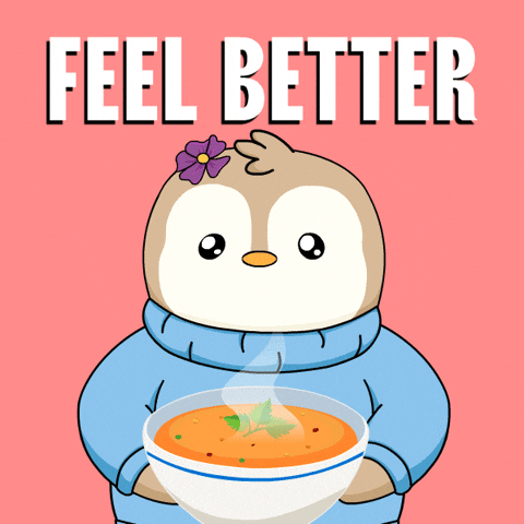 Sick Get Well Soon GIF by Pudgy Penguins