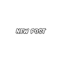 New Post Sticker by INF1N1TE