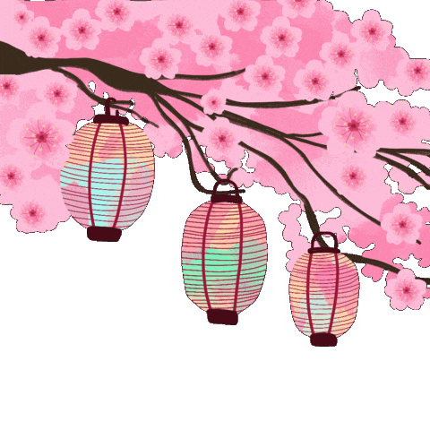 Pink Japan Sticker by Keva Epale