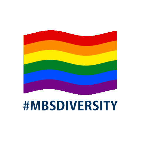 Mbsdiversity Sticker by Munich Business School