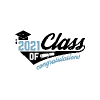 Graduation Class Of 2021 Sticker by bcgators
