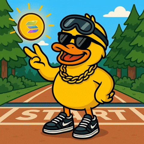 Crypto Racing GIF by DUCKCOIN