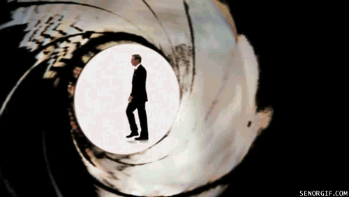 james bond logo GIF by Cheezburger