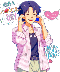 Love You Jg Sticker