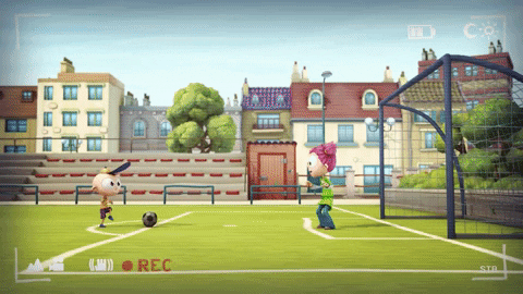 AngeloRules giphygifmaker happy football fun GIF