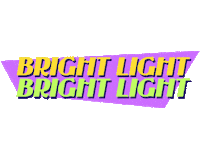 Bright Light Logo Sticker by Bright Light Bright Light