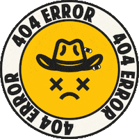 Dying Oh No Sticker by Ugly Cowboy