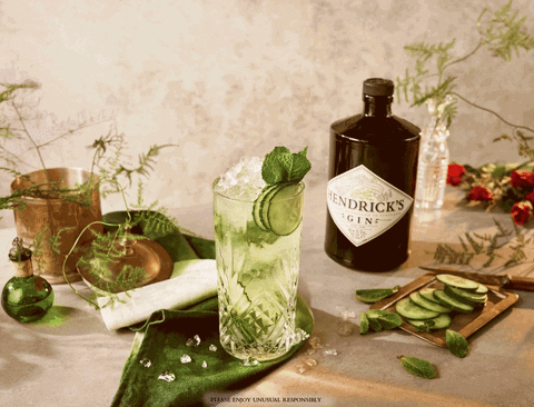 Bird Drinks GIF by HENDRICK'S GIN