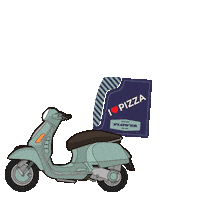 FlowerPizzaAthens pizza greece athens pizzaslice Sticker
