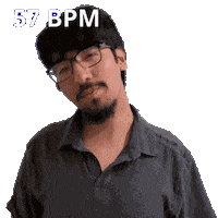 57 Beats Sticker