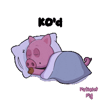 Sleepy Out Cold Sticker by VeeFriends