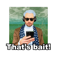 Bait Baiting Sticker