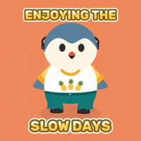 Penguin Relaxing GIF by Finch Care
