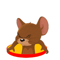 Tom Cat What Sticker by Tom & Jerry