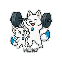 Powerup Cutekids Sticker