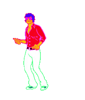 yachtrockrevue animation rock disco vfx Sticker