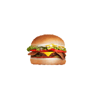 vegan burger Sticker by plantpowerfastfood