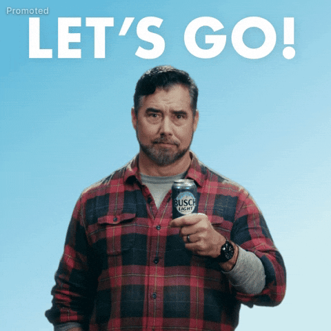 Lets Go GIF by Busch