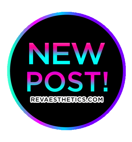New Post Sticker by REV Aesthetics