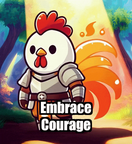 Courage Awakening GIF by Zorooster