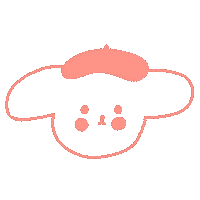 Dog Blinking Sticker