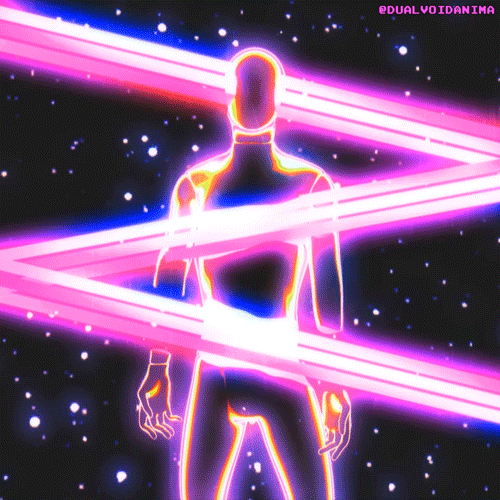 Dance Glow GIF by dualvoidanima