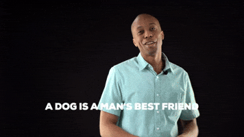 A dog is a man's best friend 