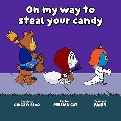 Cat Halloween GIF by VeeFriends