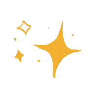 Yellow Sparkles Sticker