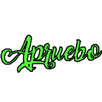 Chile Apruebo Sticker by RainToMe