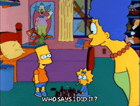 Talking Season 3 GIF by The Simpsons