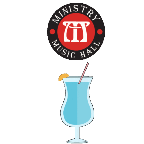 Ministry_Music_Hall drink cocktail ministry sparti Sticker
