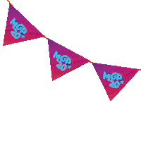 Party Flag Sticker by DR Ultra