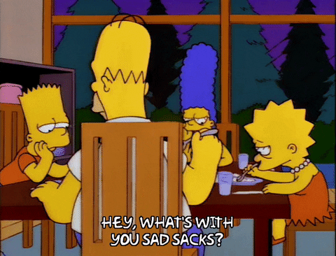 sad homer simpson GIF