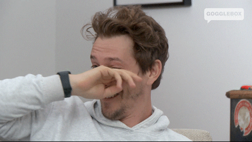 Sad Adam GIF by Gogglebox Australia