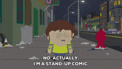jimmy valmer talking GIF by South Park 