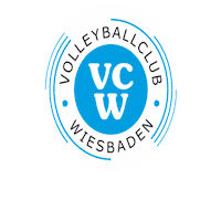 Logo Volleyball Sticker by VC Wiesbaden