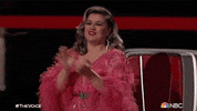 Kelly Clarkson Applause GIF by The Voice